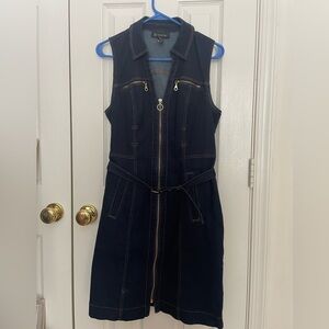 INC International Concepts dark denim jean drees